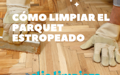 Cómo limpiar el parquet estropeado